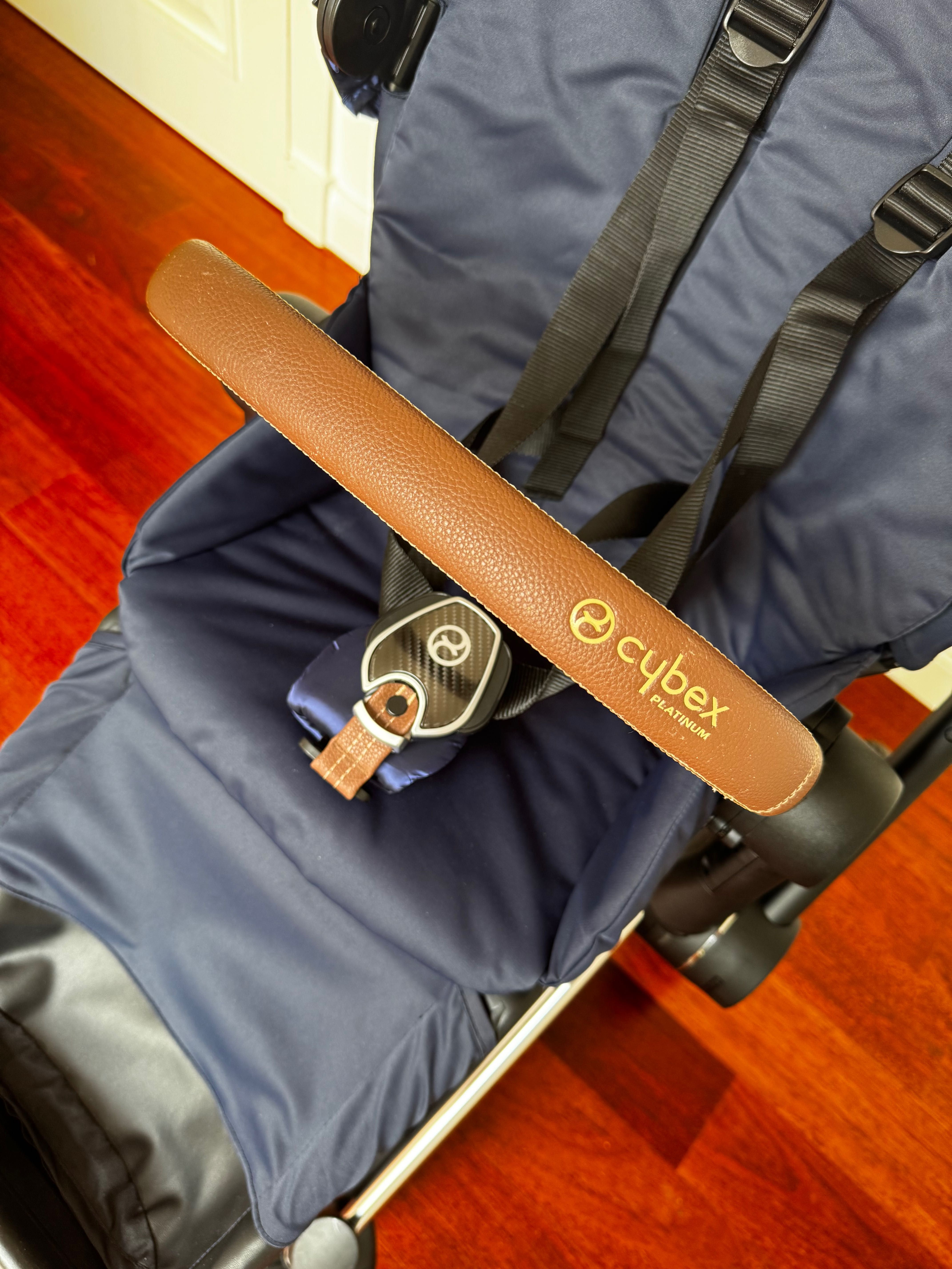 Cybex Priam 2.0 Chrome Brown + Gondola Lux  + Tapicerka Siedziska