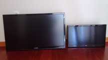 TVs lcd 32 e 19 polegadas