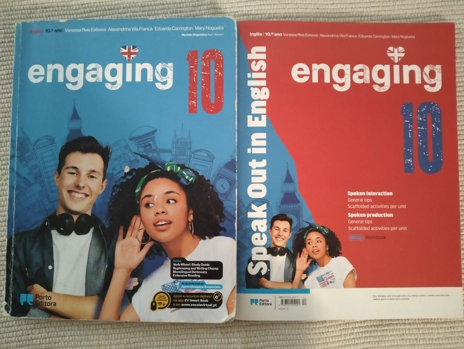Engaging 10 - Manual e caderno de atividades Inglês 10°ano