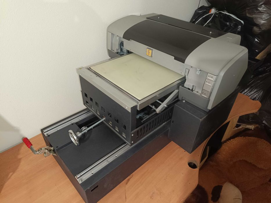 Impressora de Tshirts DTG Funcional (Plataforma Epson)