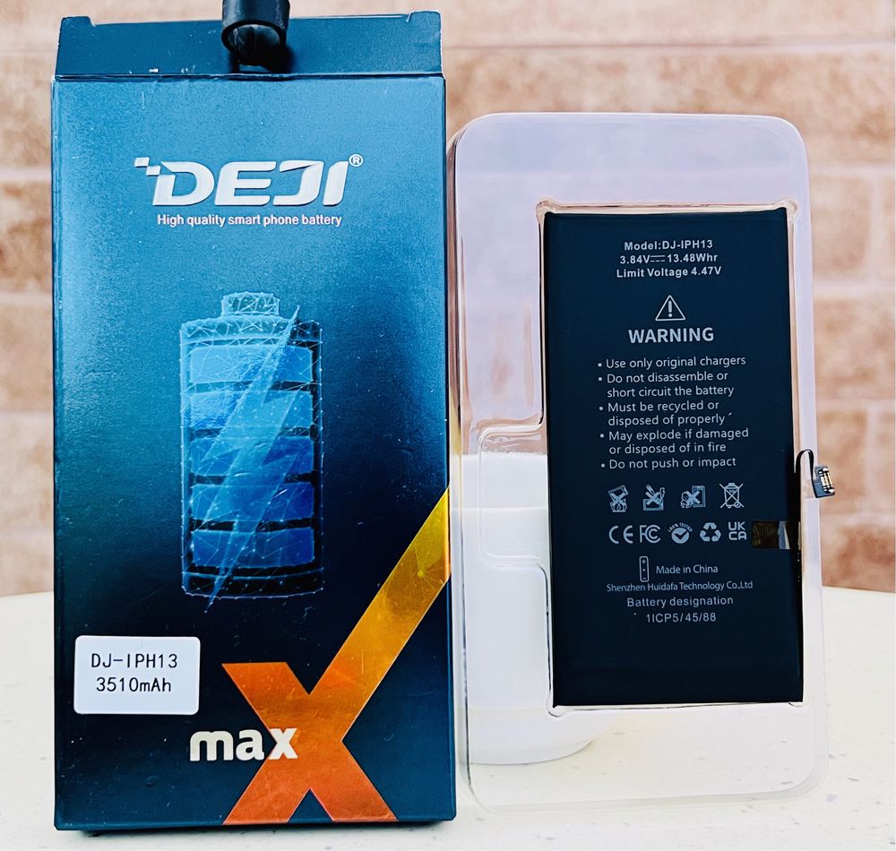 Батарея iPhone 13 аккумулятор с повышенной емкостью 3510 mAh Deji