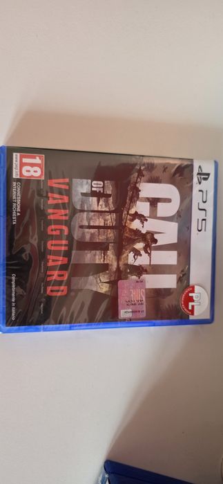 Nowa gra w folii Sony PlayStation 5 Ps5 Call Of Duty Vanguard Pl