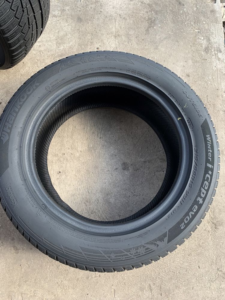 Бу резина 215/55 r16 Hankook 2020