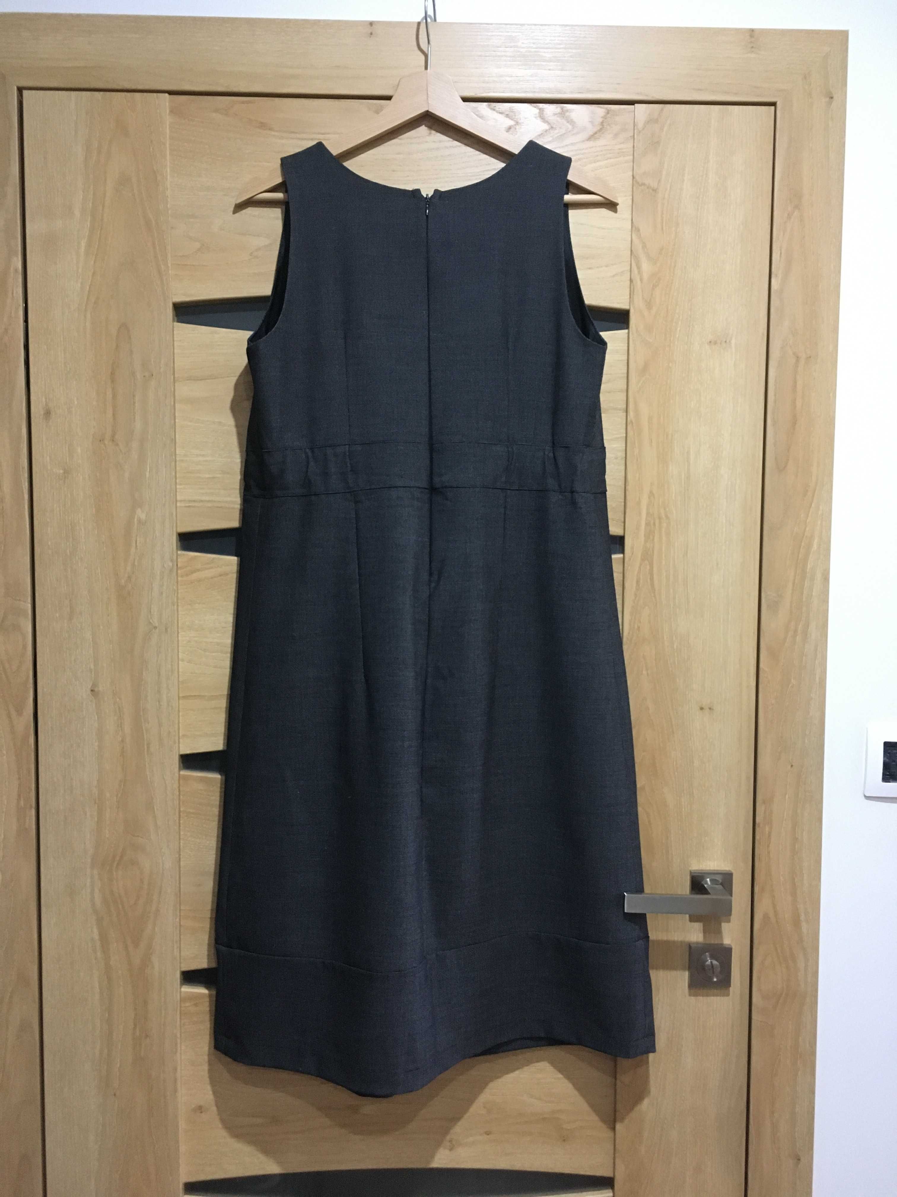 Śliczna ciążowa sukienka do pracy/oficjalne wyjście r. XL
