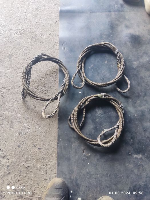 стропа залізна 10мм.длина 4м