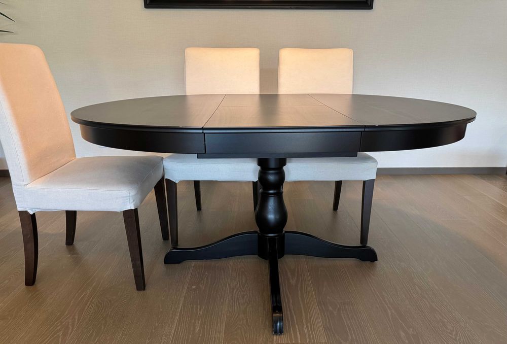 Conjunto de sala de jantar e estar