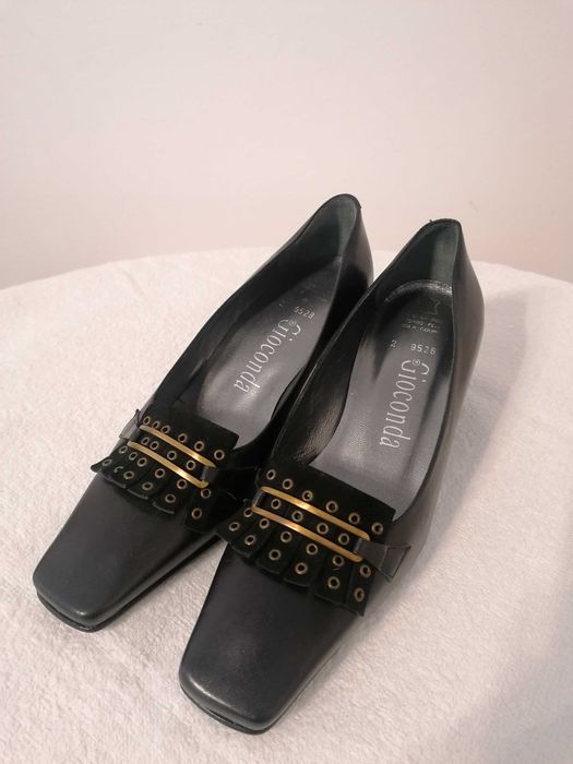 Sapatos pele, GIOCONDA, NOVOS, nr 36