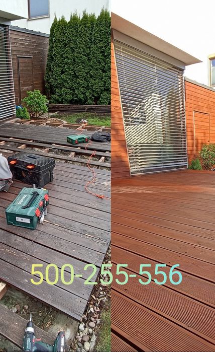 Czyszczenie i Renowacja Tarasów Drewnianych. Przygotuj się na Zimę !!