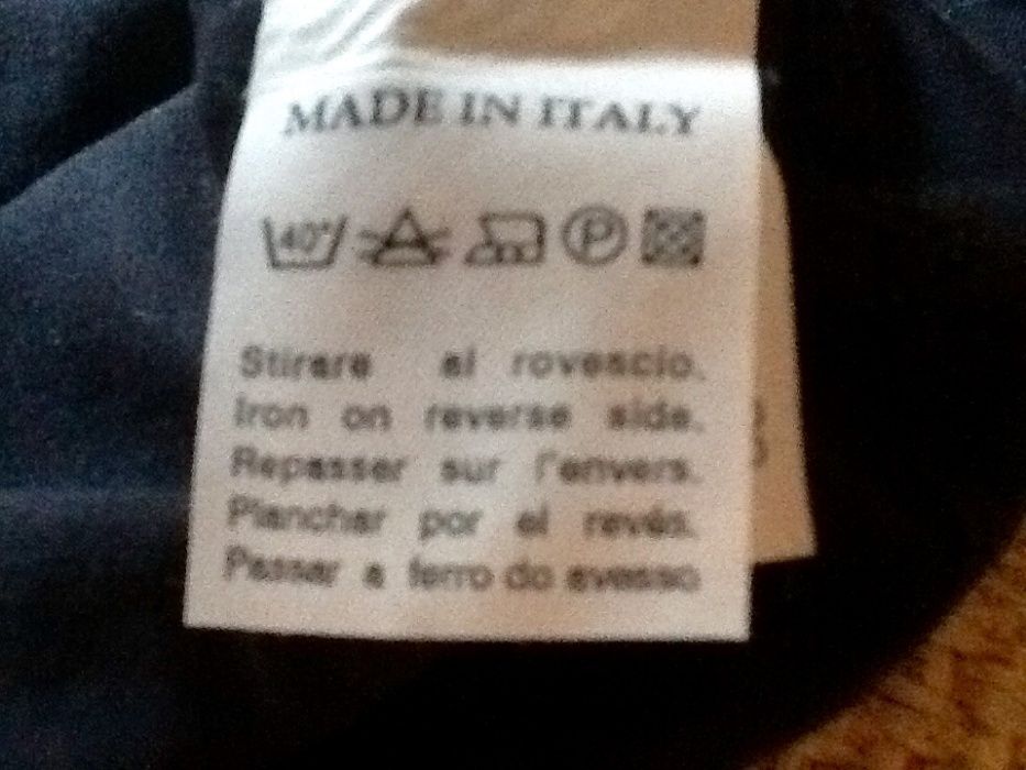 T-Shirt preta da Just For You,Made in Italy,usada 1 vez