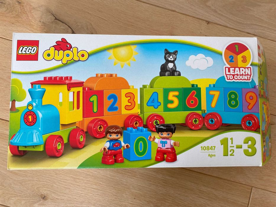 Lego duplo 10847 pociąg z cyferkami