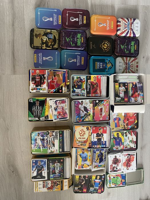 Karty Pilkarskie Rozne kolekcje Mix