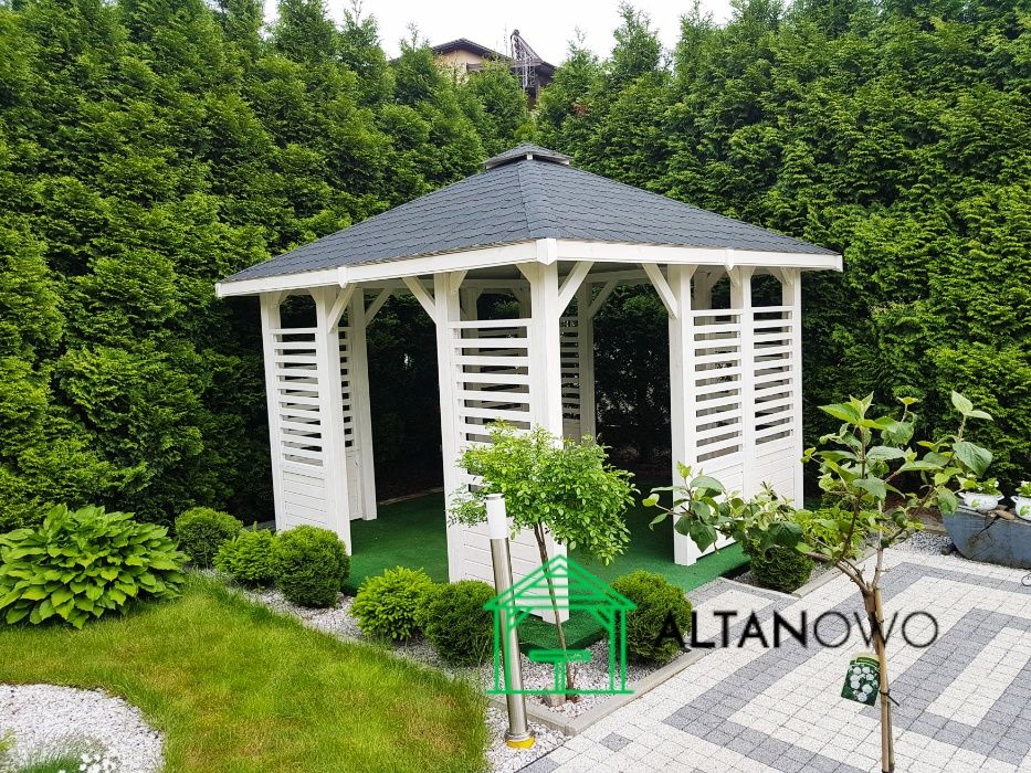 altana ogrodowa altanka drewniana altanki ogrodowe drewniane 3x3 4x4