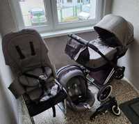 Cybex Priam komplet 5w1+ dostawka dla drugiego dziecka