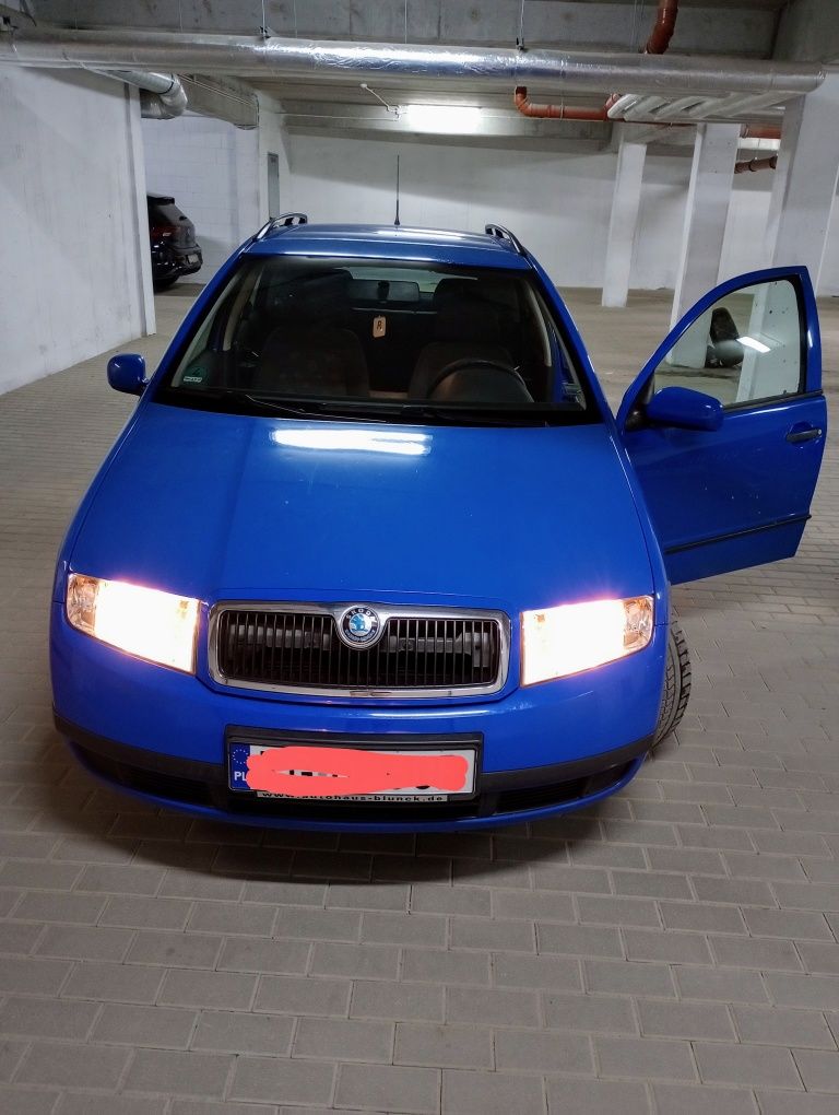 Skoda Fabia 1 combi benzyna 1.4 klima smerfetka