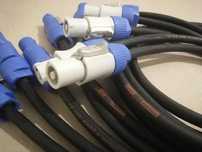 Kabel zasilający PowerCon IN-OUT TITANEX 3x1,5 H07 podaj dalej 3m 5szt