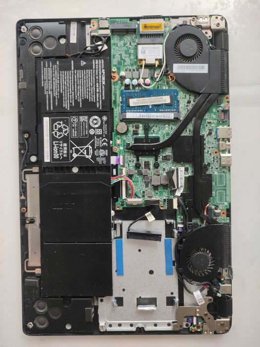 Запчастини Aspire V5-572G та залишки разборок інших моделей.