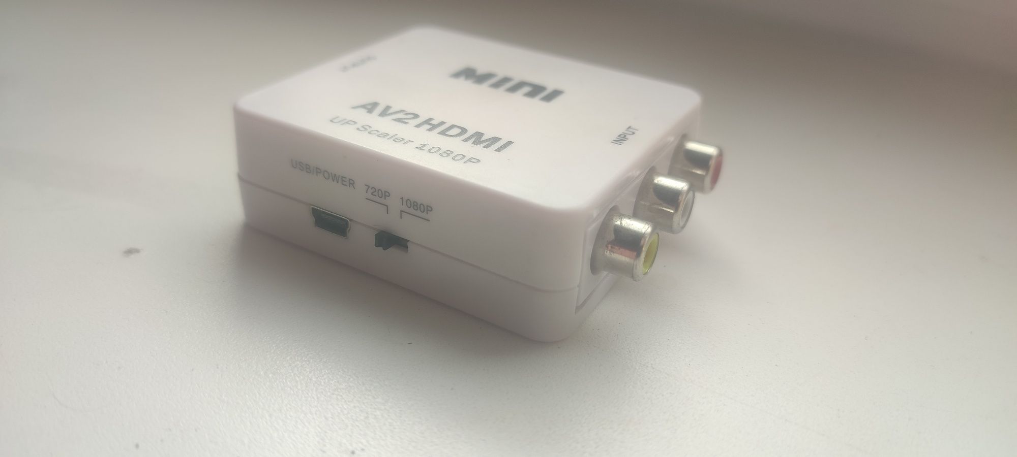 Переходник HDMI в AV RCA (тюльпан) адаптер конвертер