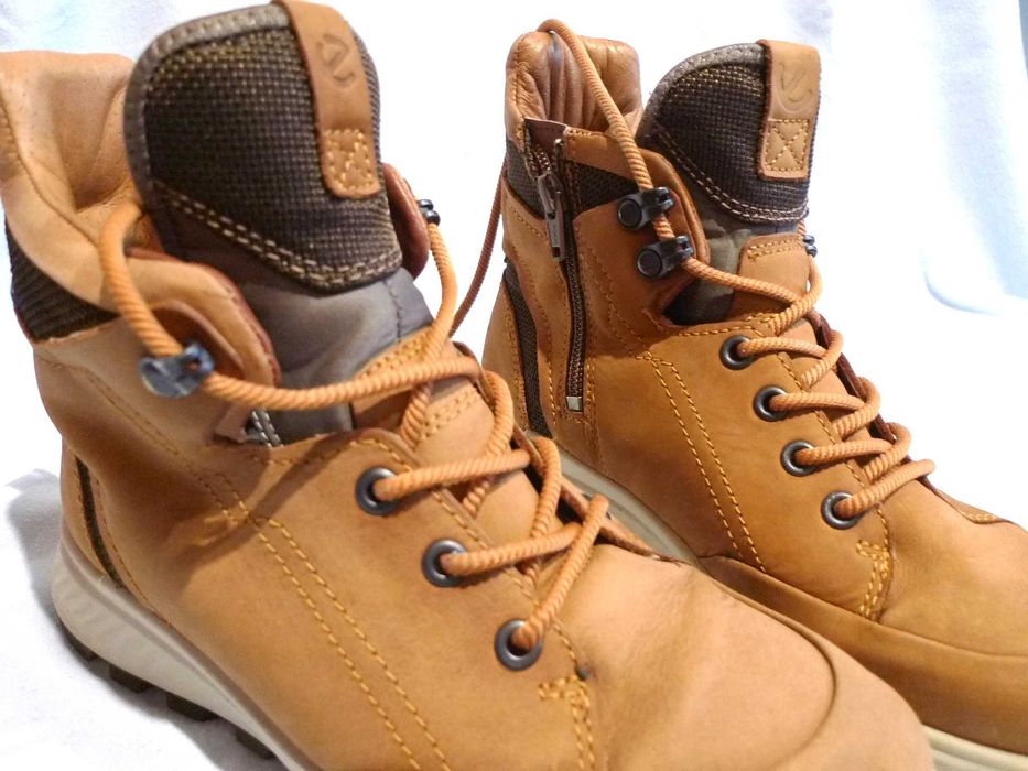 ECCO Gore-TEX r.33 Kozaczki skórzane śniegowce ocieplane ROZPAROWANE
