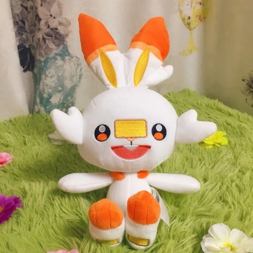 Мягкая игрушка Покемон Скорбанни Scorbunny.