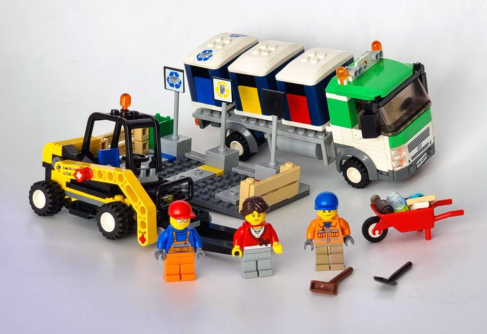 LEGO 4206 City - Ciężarówka do recyklingu - 100%