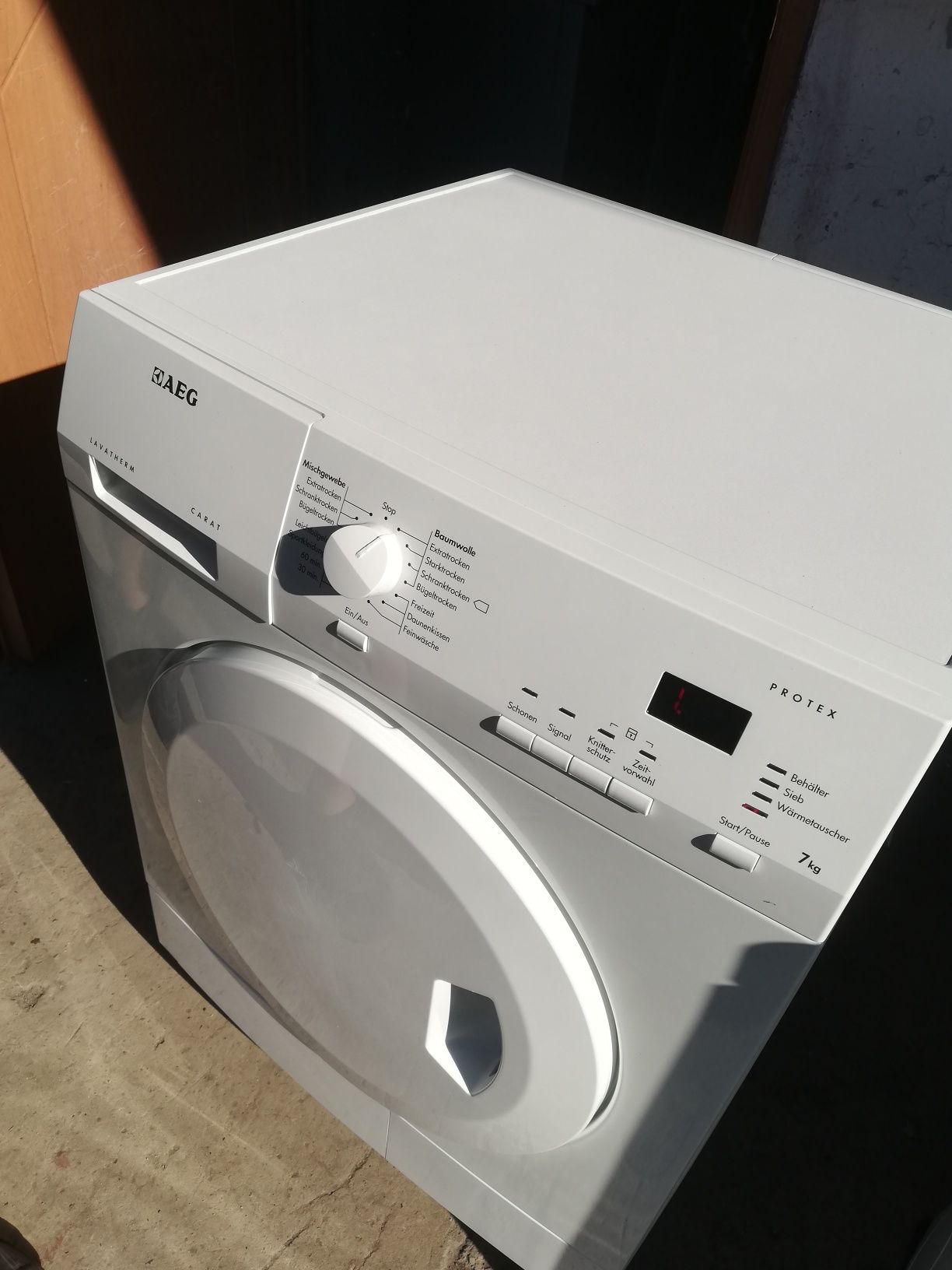 Suszarka AEG 7kg B Kondensacyjna |12msc |BD stan |Dowóz