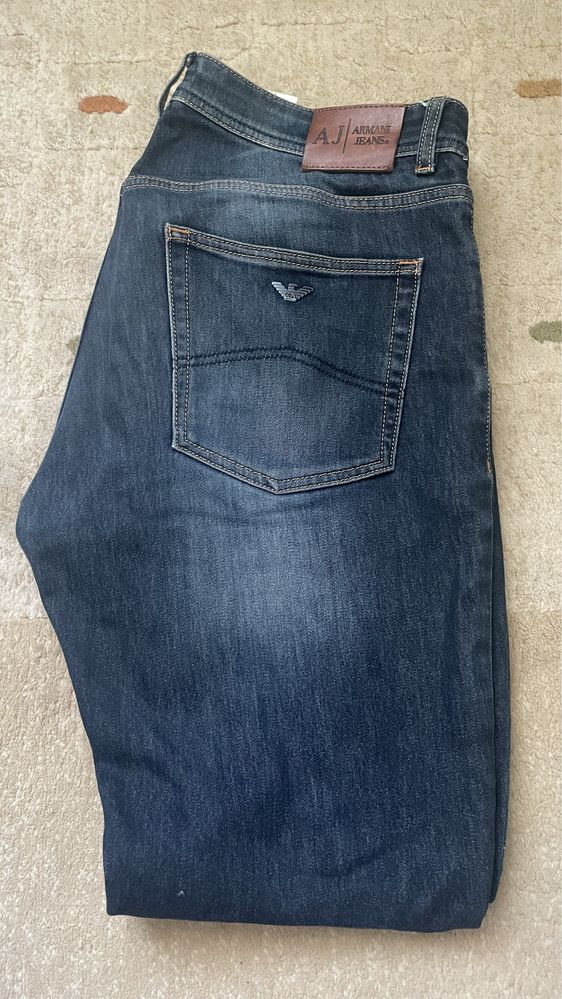 Джинсы мужские синие Armani jeans