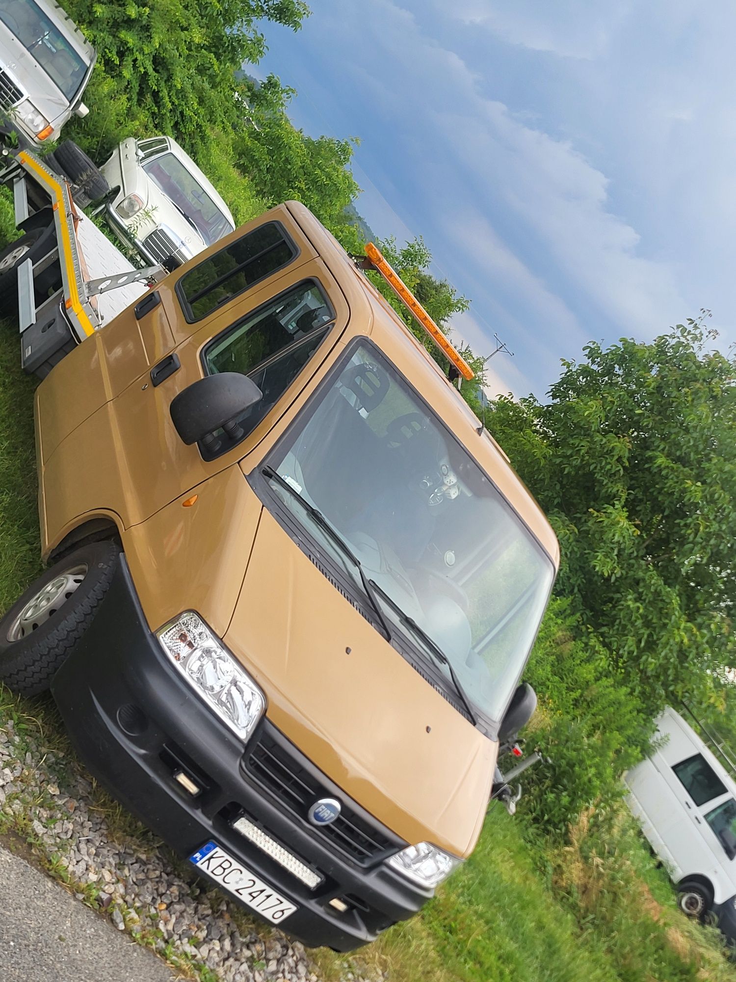 Autolaweta laweta Fiat ducato dubel 2.8 jtd 2006r 260 000km zamiana