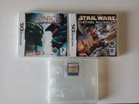Nintendo DS gry komplet STAR WARS WORMS