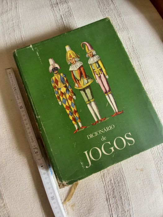grande livro Dicionário de Jogos ano 1973