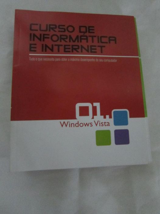 Curso de informática e internet - 6 Manuais e 5 CD's