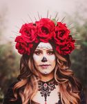 Корона для фотосесии лучи/розы/Хеллоуин