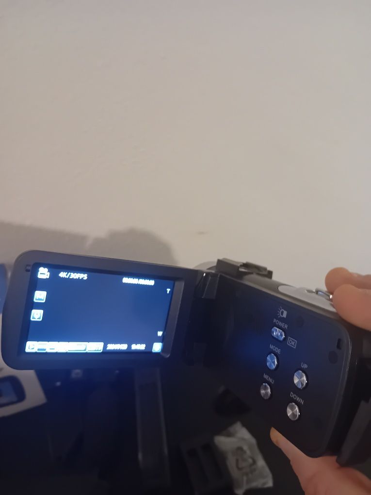 Camera de filmar 4k + Lcd 32 polegadas