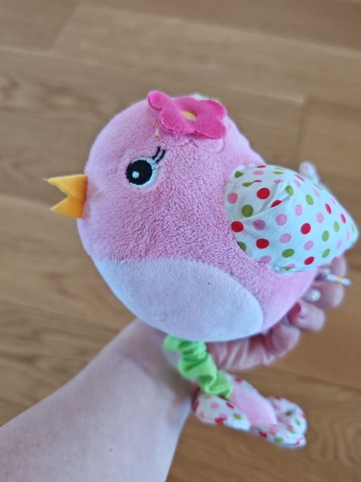 Zawieszka z pozytywką do wózka, fotelika, łóżeczka, grajacy ptaszek