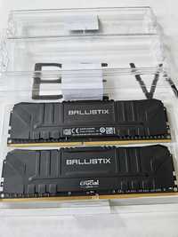 Оперативная память DDR4 16Gb (2x8Gb) Crucial Ballistix