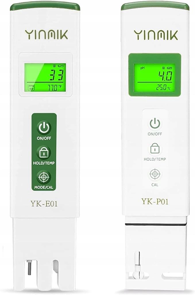 Cyfrowy miernik ph tester tds yinmik yk-pe01geu do akwarium wody pitne