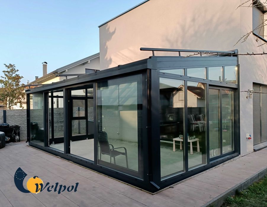 Ogród Zimowy / Zadaszenie Tarasu / Zabudowy Szklane - Na Wymiar !!!