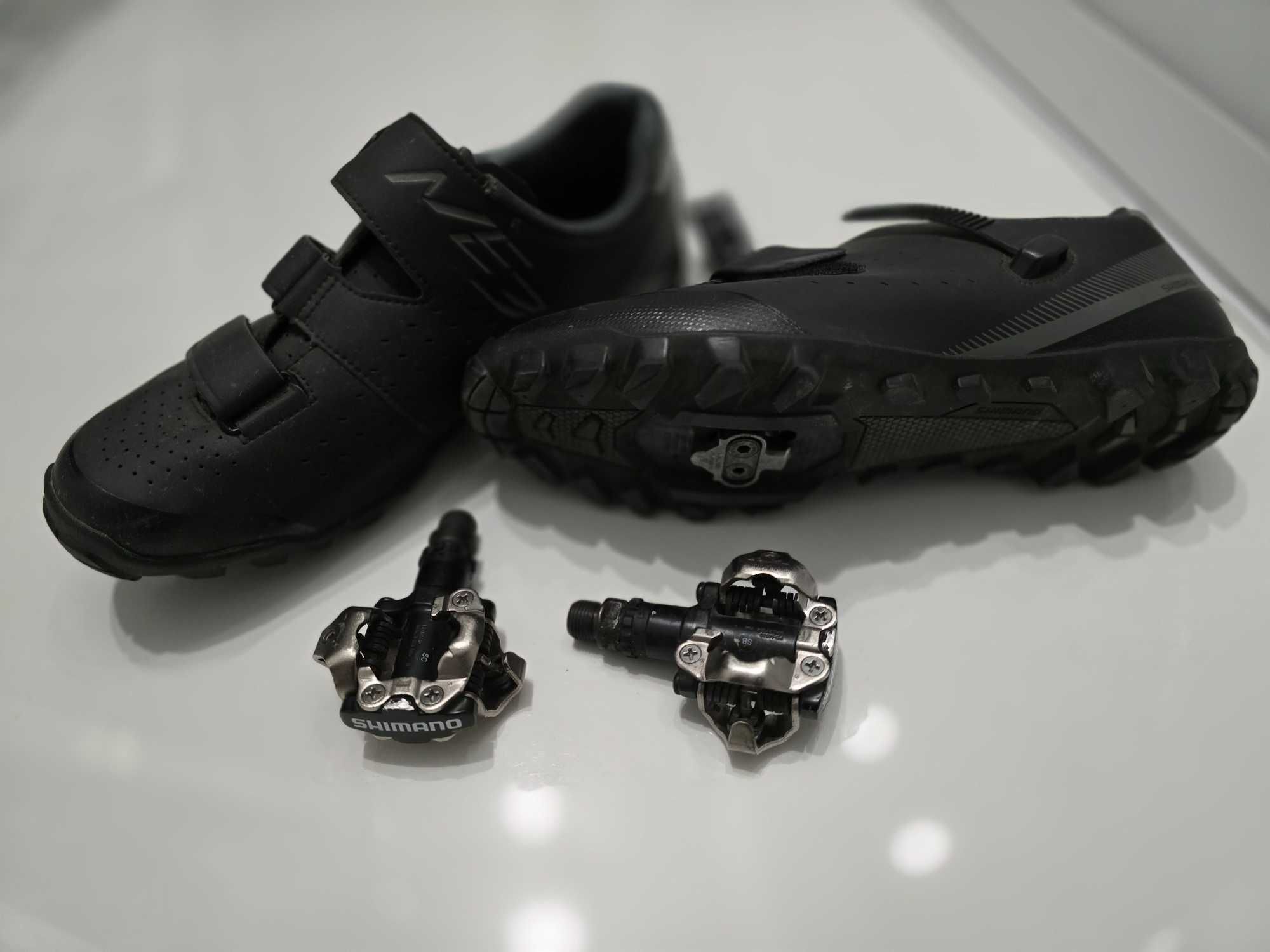 Buty pedały spd shimano rowerowe