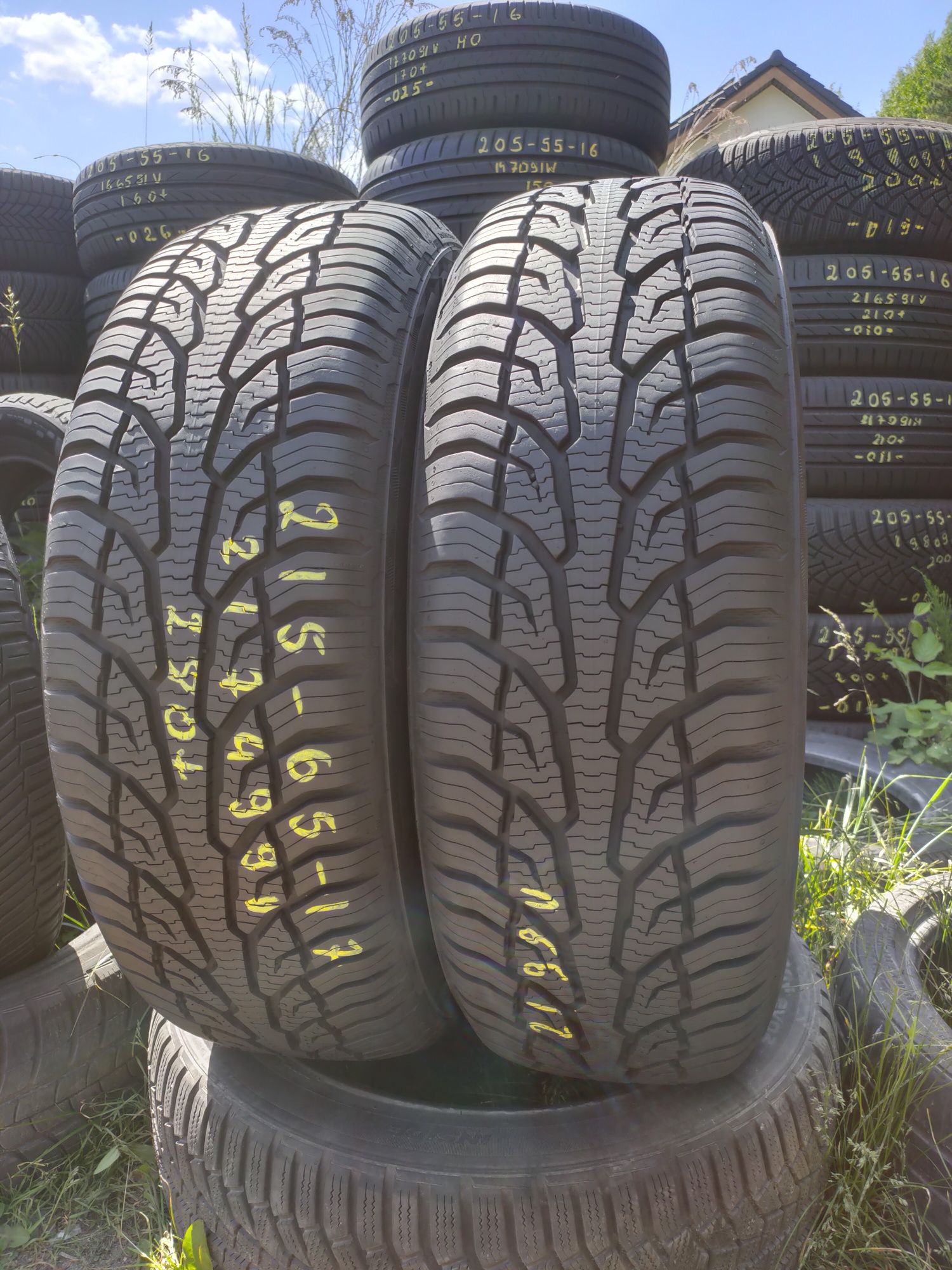 2x 215/65R17 Uniroyal AllSeasonExpert 2 2021r 7.4mm FAKTURA ADIGO