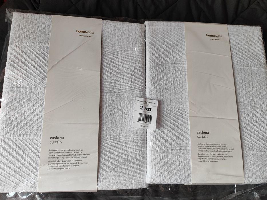 2 zasłony Mileja żakardowe 140x250 premium home&you