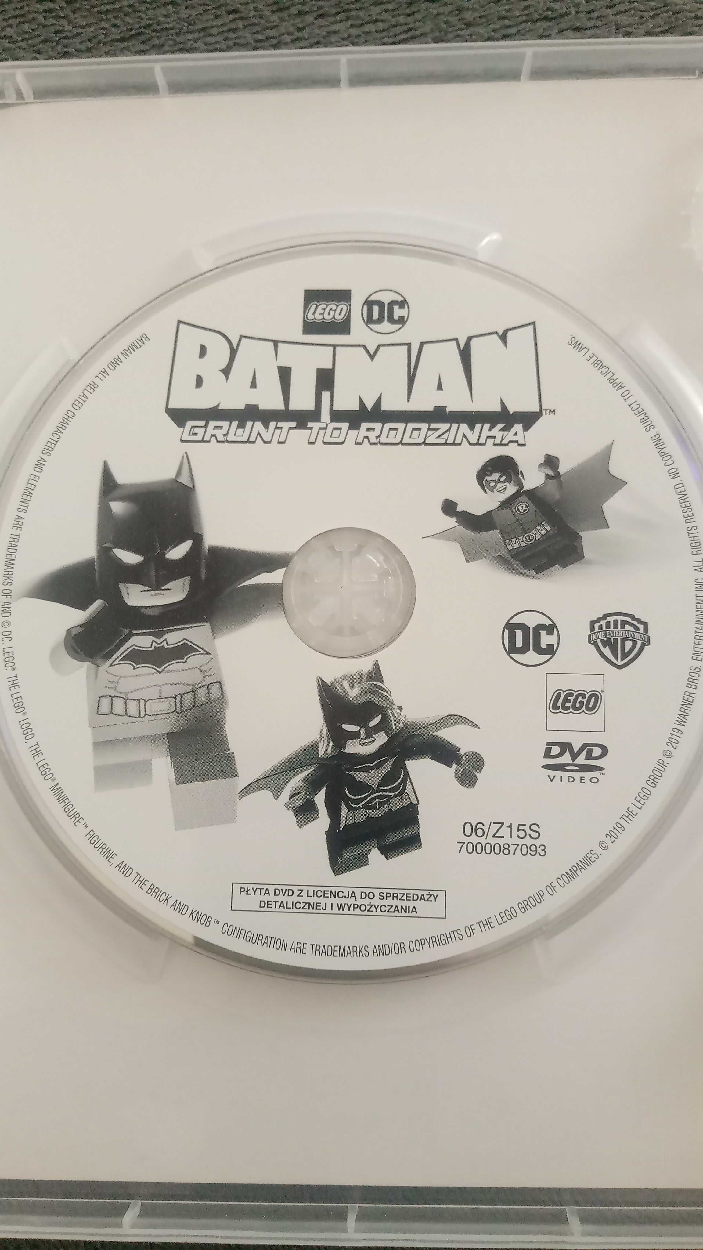 LEGO Batman Grunt to rodzinka płyta dvd