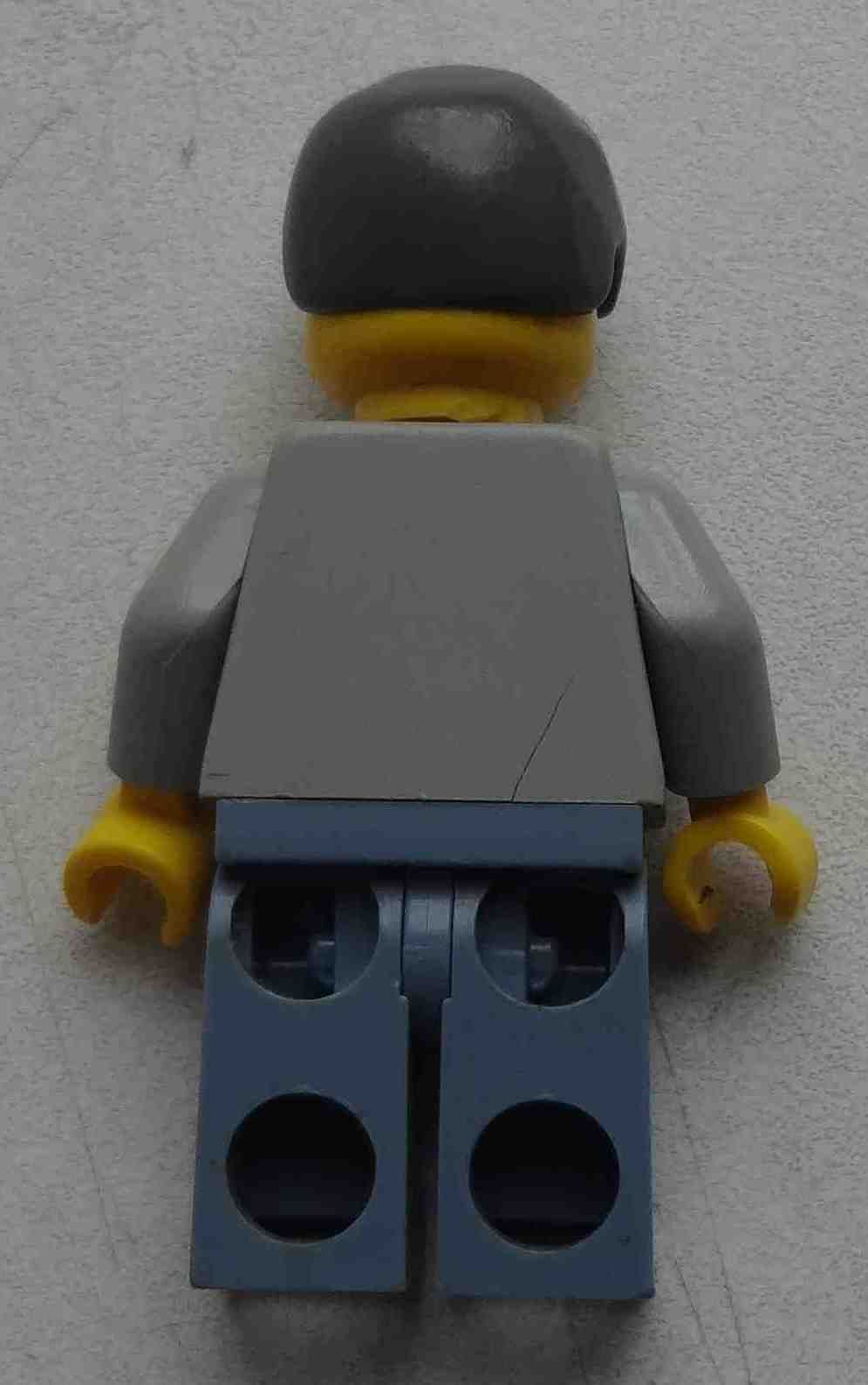 LEGO Лего минифигурка Ученый из серии № 4851 Человек-Паук
