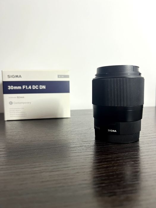 Obiektyw Sigma 30mm f1.4 Sony E + filtr ND