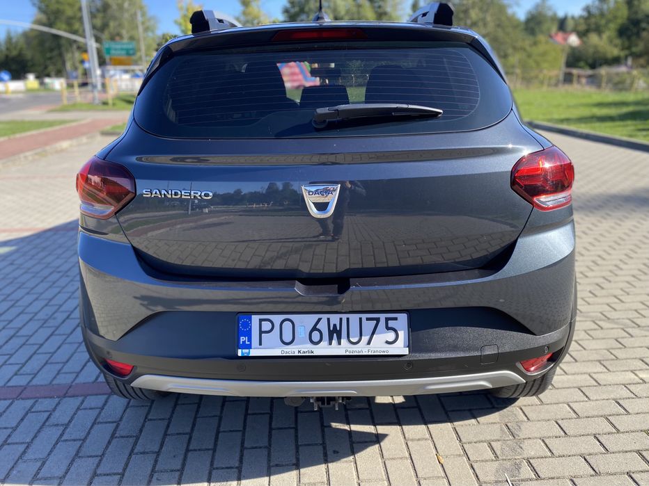 Dacia Sandero Stepway Salon Polska Pierwszy Wlasciciel HAK Faktura VAT