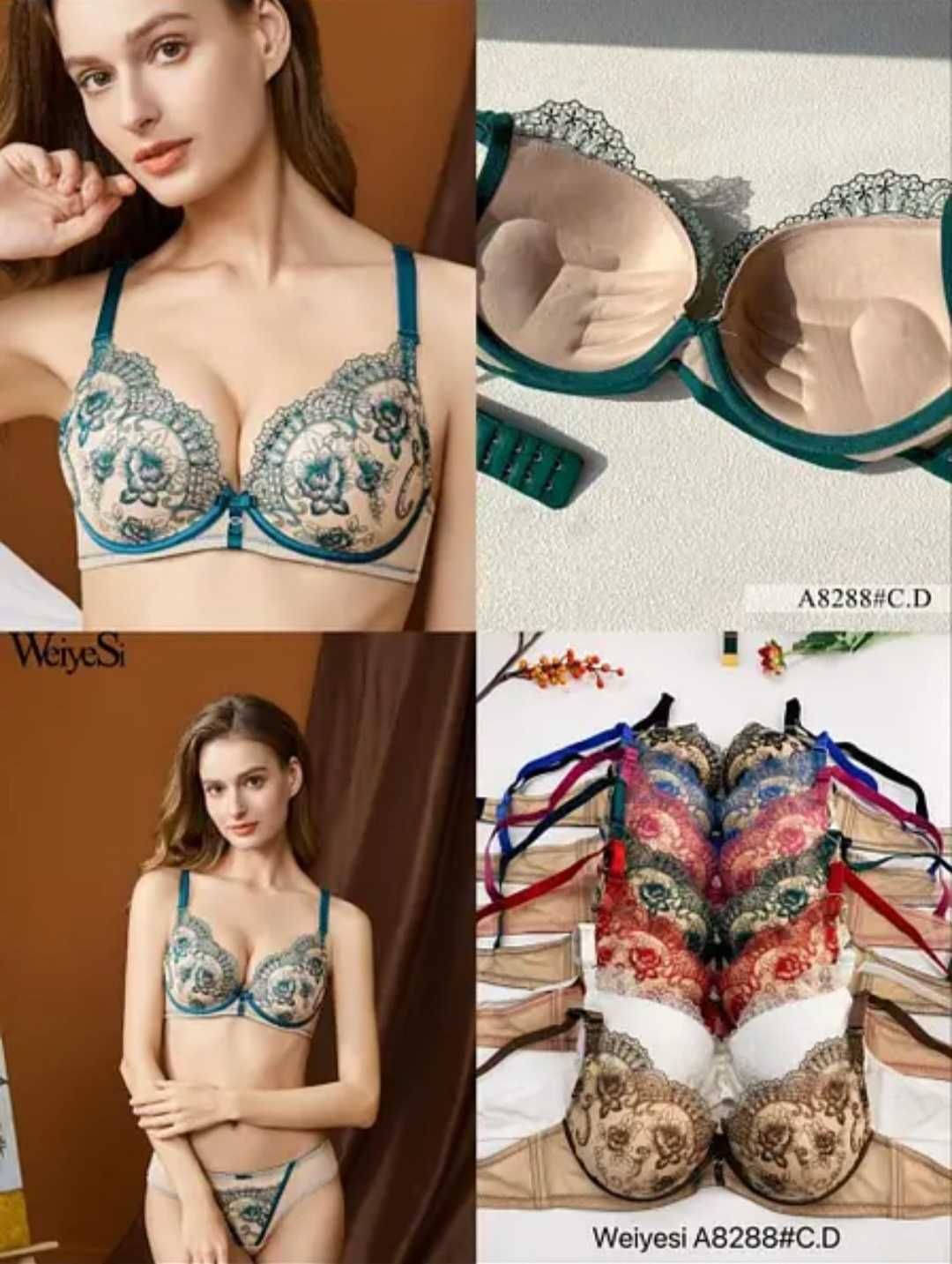 WeiyeSi Komplet Push-Up Miseczki C-D
