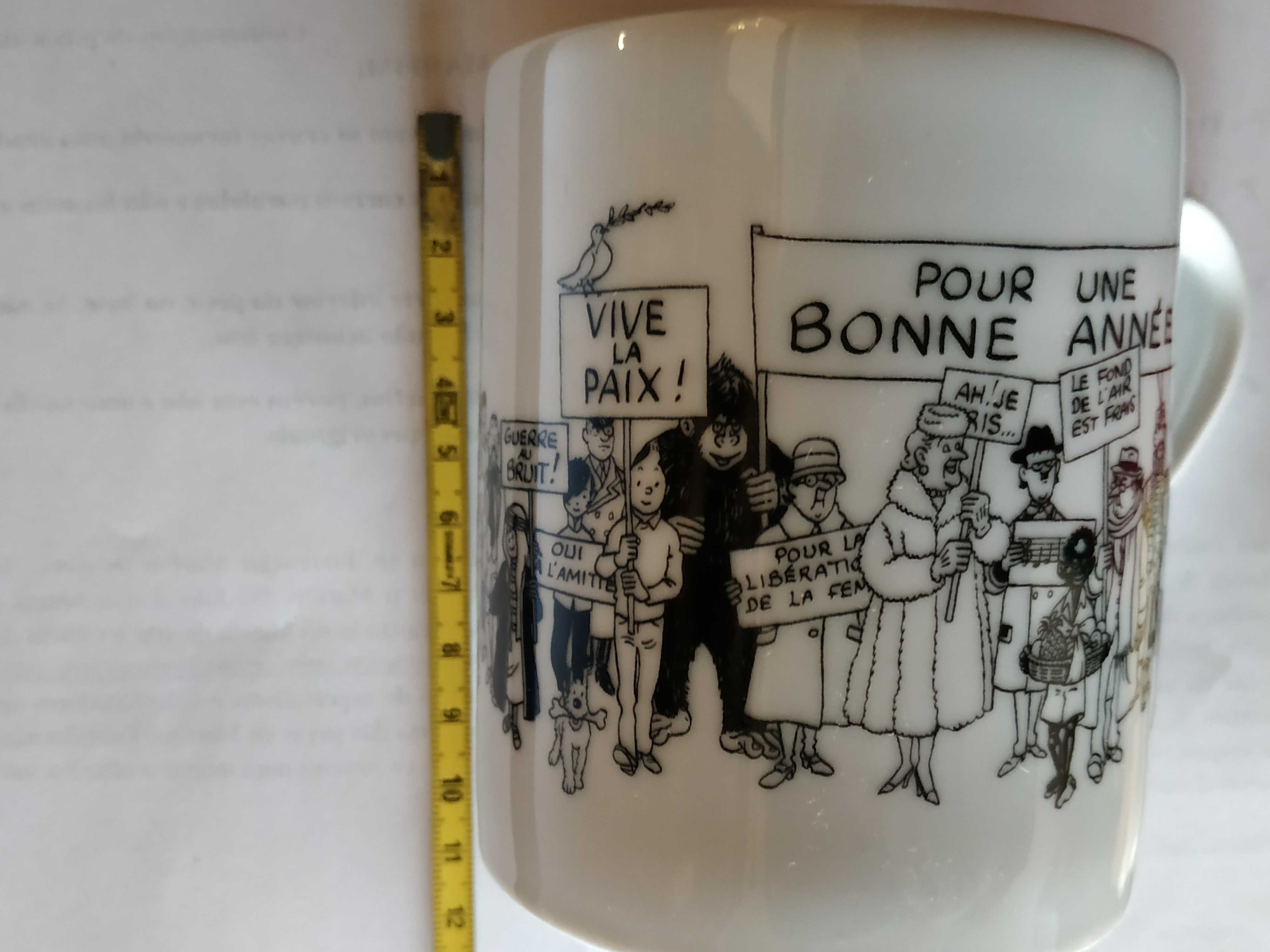 Tintin - caneca oficial e original para coleccionadores