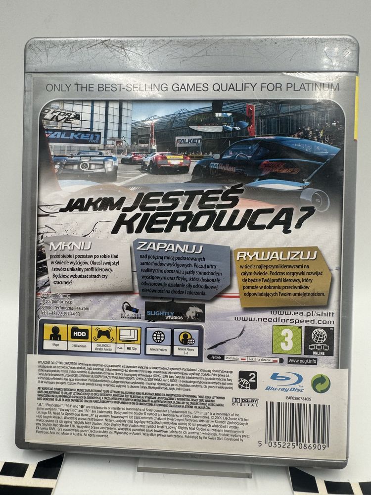 PL Need For Speed Shift Ps3 Gwarancja