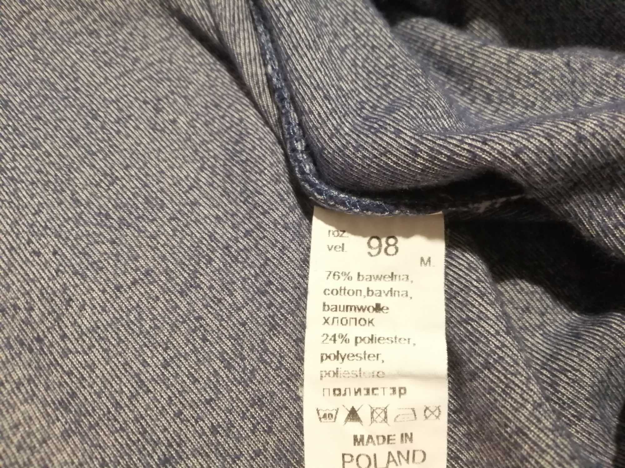 Bluza rozpinana z kapturem, długi rękaw, MK, 98, Navy (Odzież)