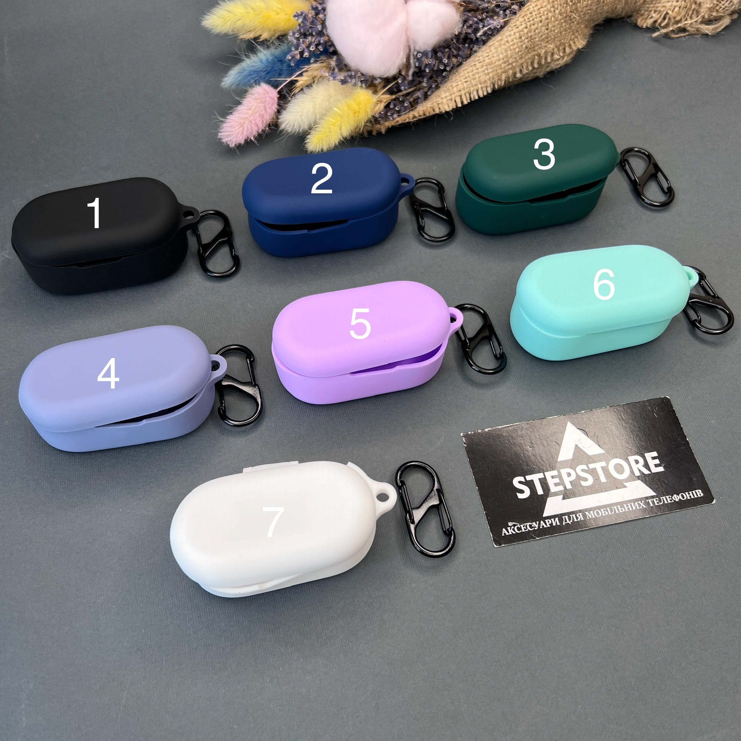 Чехол для наушников Oppo Enco Buds 2 Pro с карабином противоударный