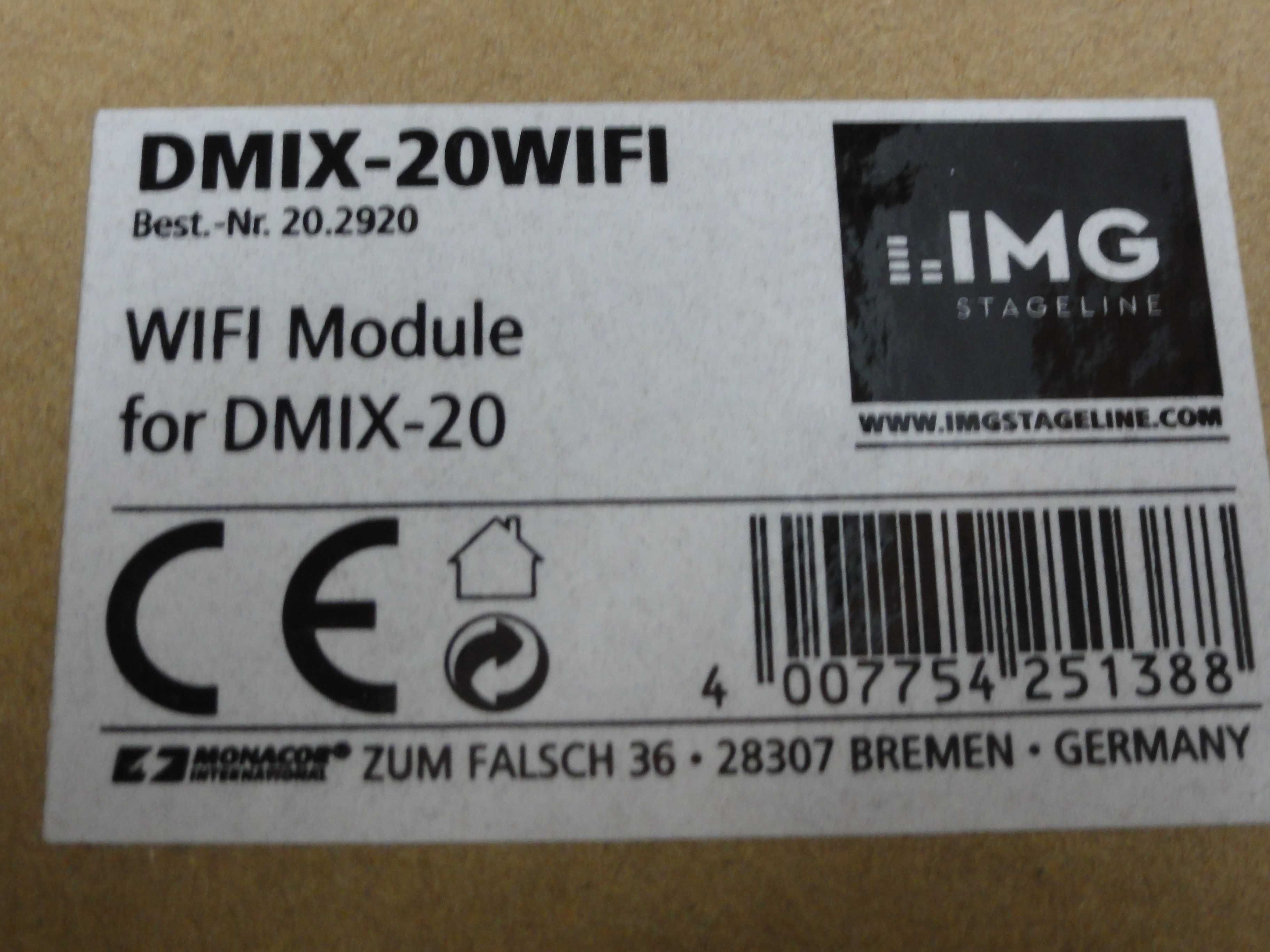 Modulo wifi T.Mix/IMG Stage line /Monacor D.Mix 20 Modulo wifi