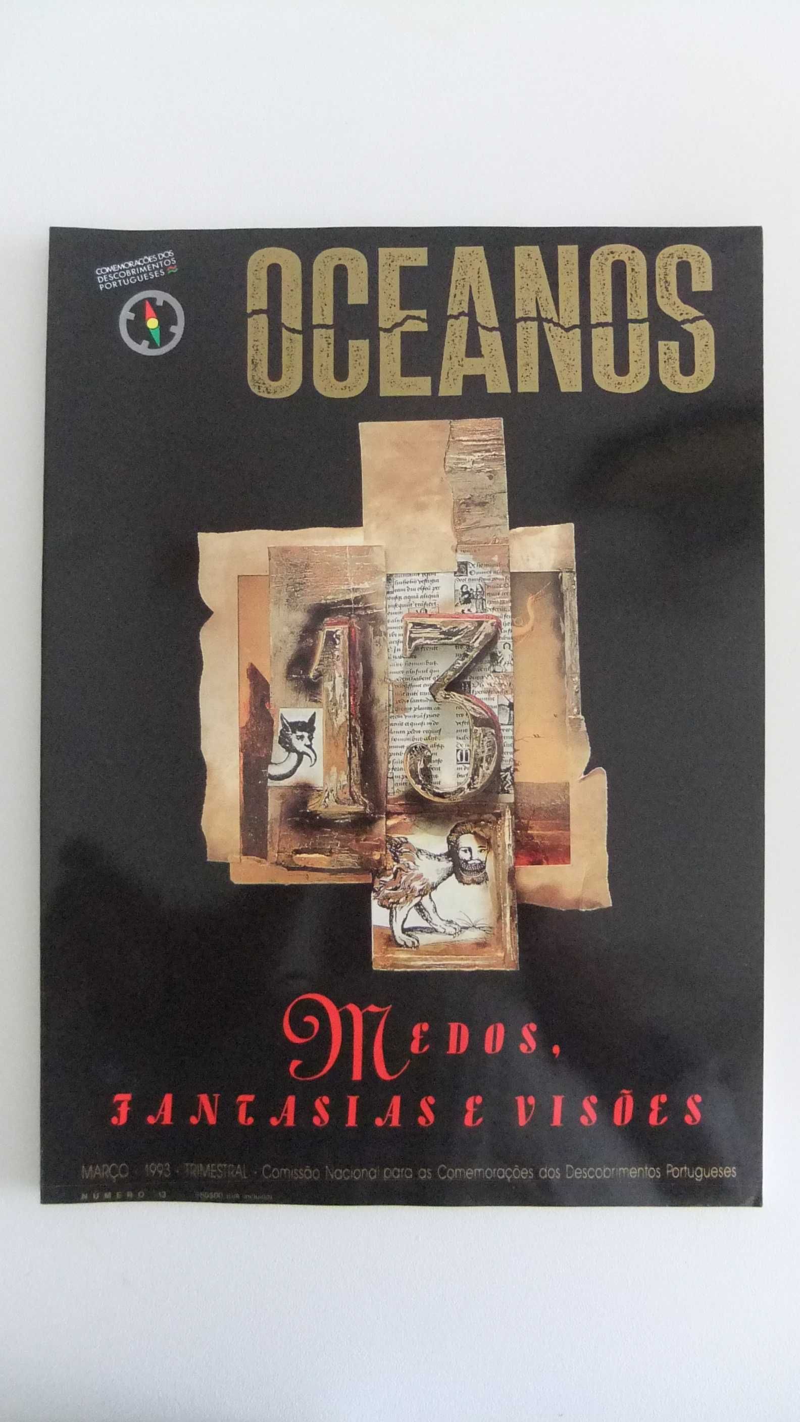 14 Revistas OCEANOS (nº 2 a 15) - Em estado NOVAS  (lote nº 2 a nº 8)